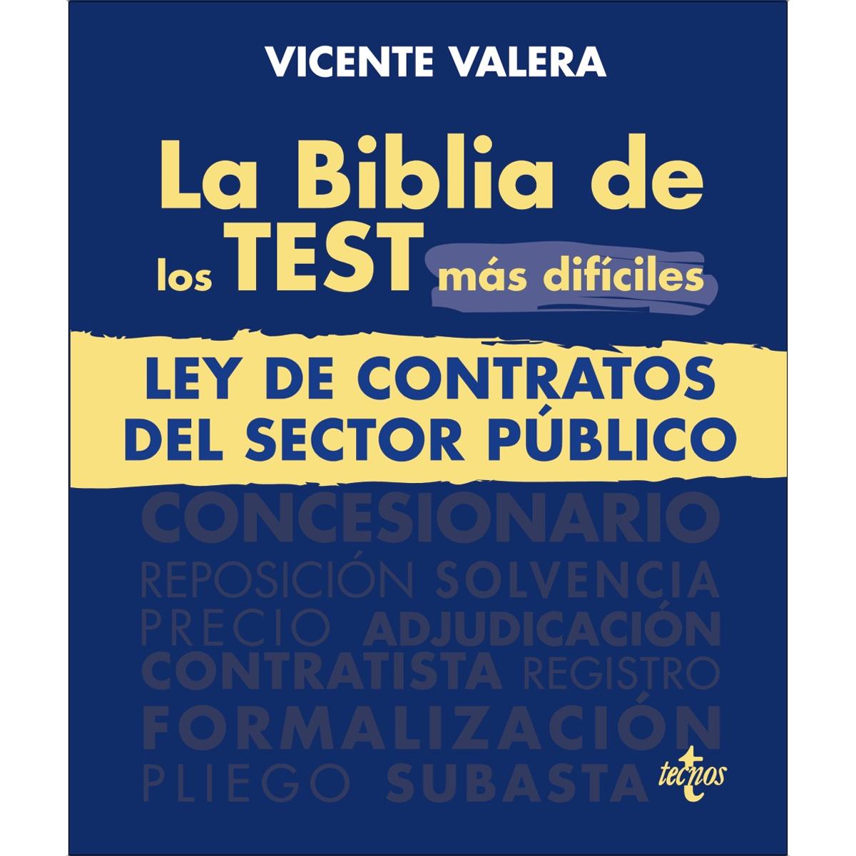 Imagem 0 de La BIBLIA de los Test más difíciles de la Ley de Contratos del Sector Público (Capa mole com abas)