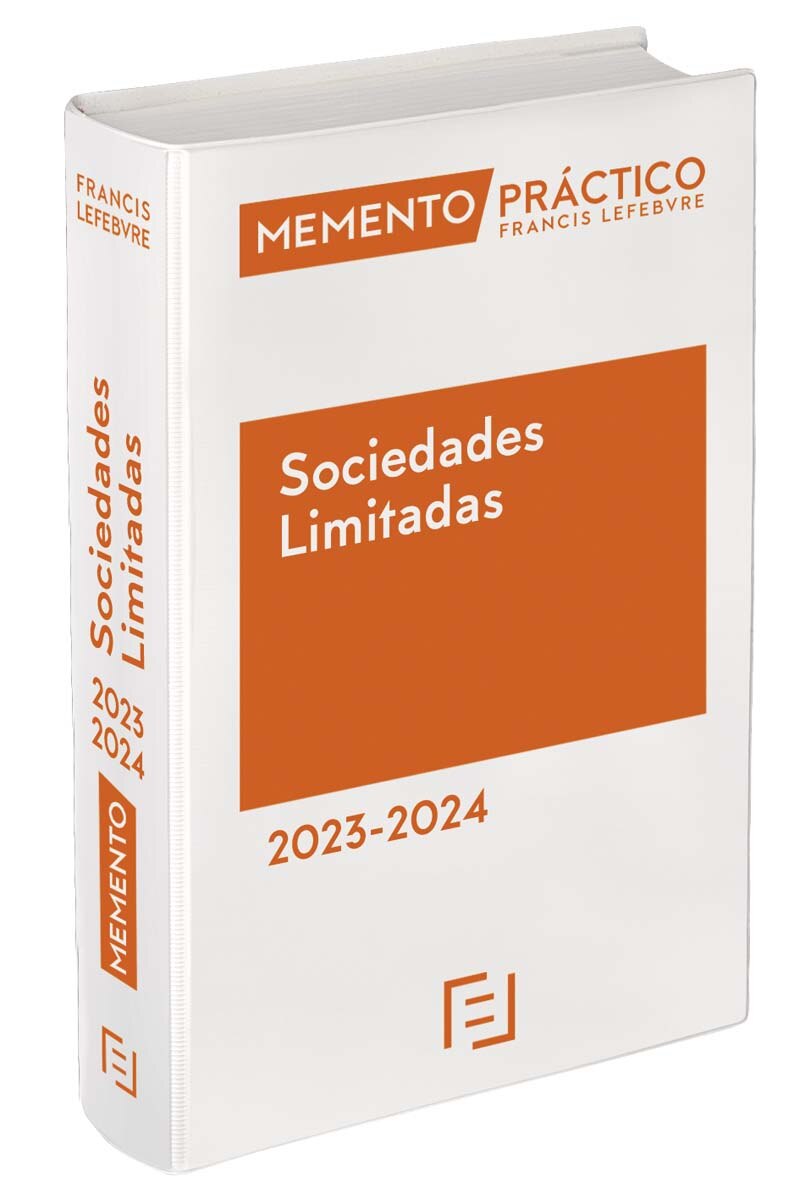 Memento Sociedades Limitadas 2023-2024 (Capa mole) 1
