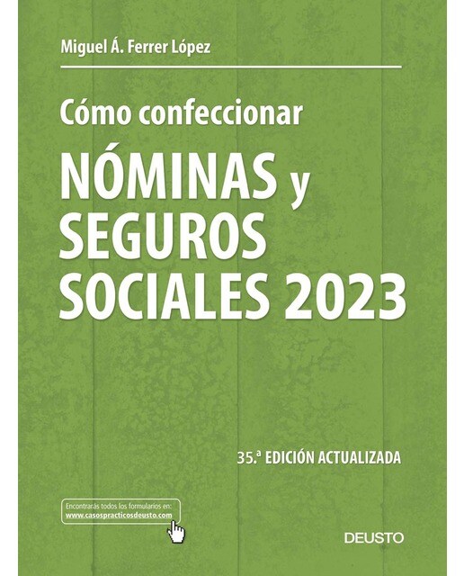 Cómo confeccionar nóminas y seguros sociales 2023 (Capa mole) 1