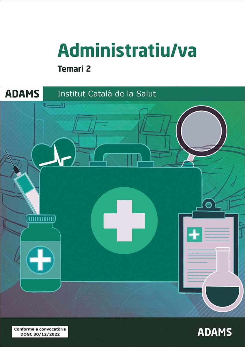 Temari 2 Administratiu/va Institut Català de la Salut (Capa mole) 1