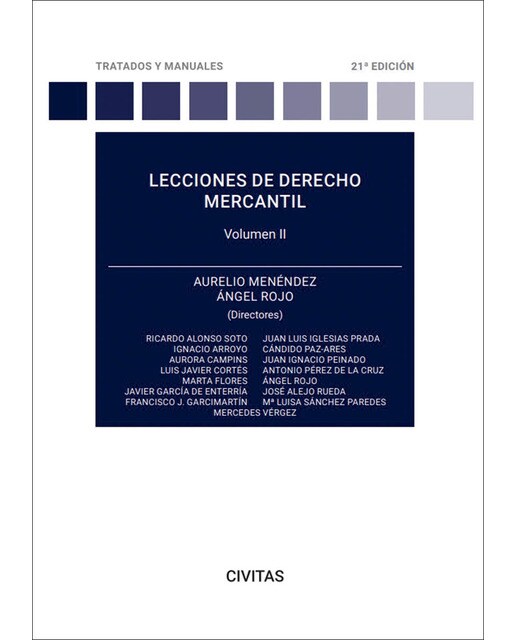 Lecciones de Derecho Mercantil Volumen II (Capa mole) 1