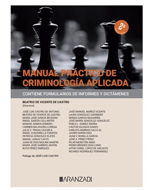 Manual práctico de criminología aplicada: Contiene Formularios de Informes y Dictámenes (Capa mole) 1
