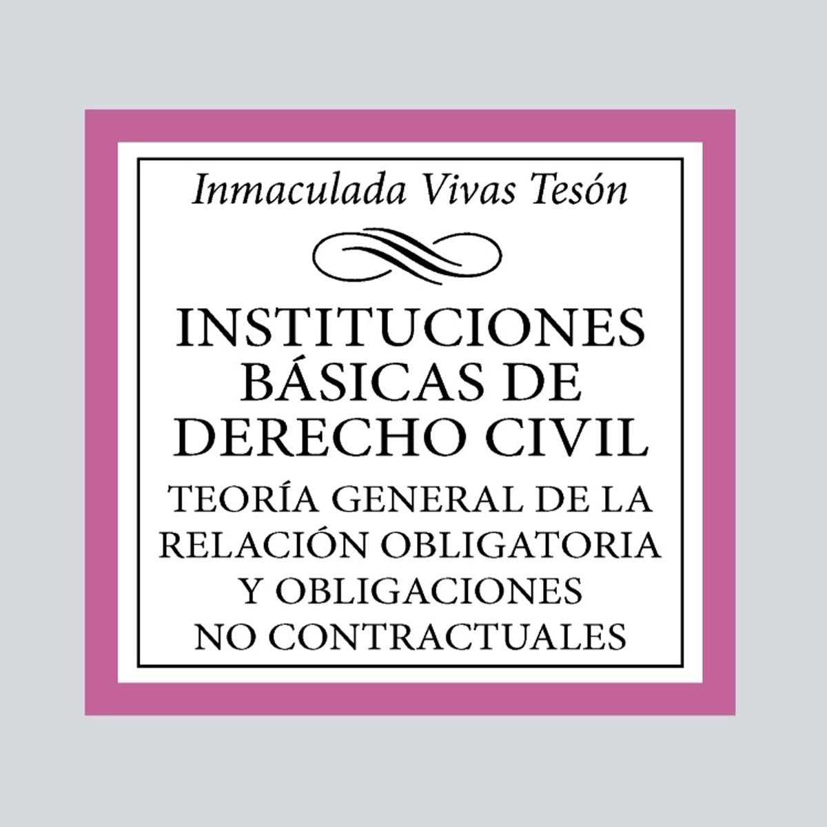 Imagem 0 de Instituciones básicas de derecho civil: Teoría general de la relación obligatoria y obligaciones no contractuales (Capa mole)