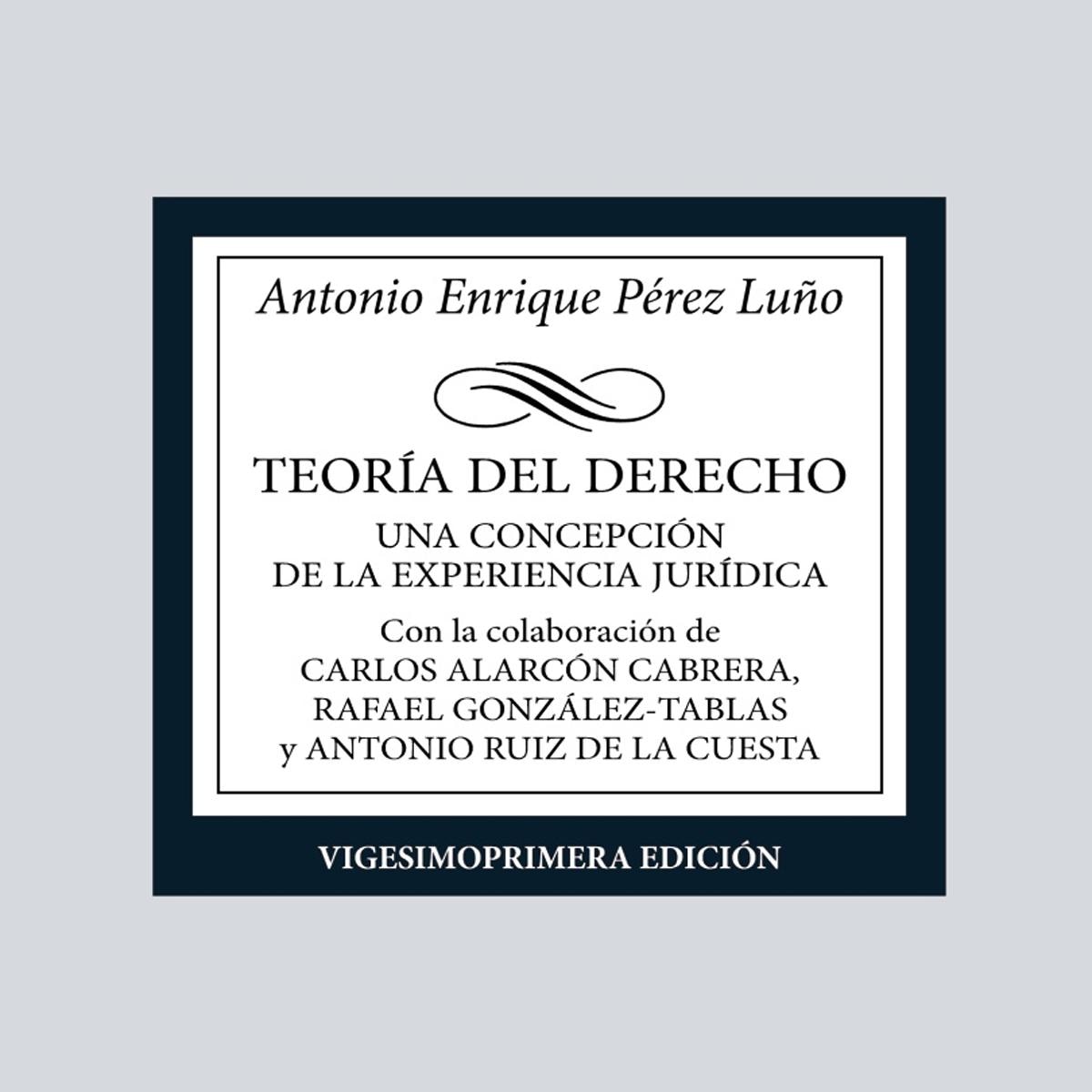 Imagem 0 de Teoría del Derecho: Una concepción de la experiencia jurídica
