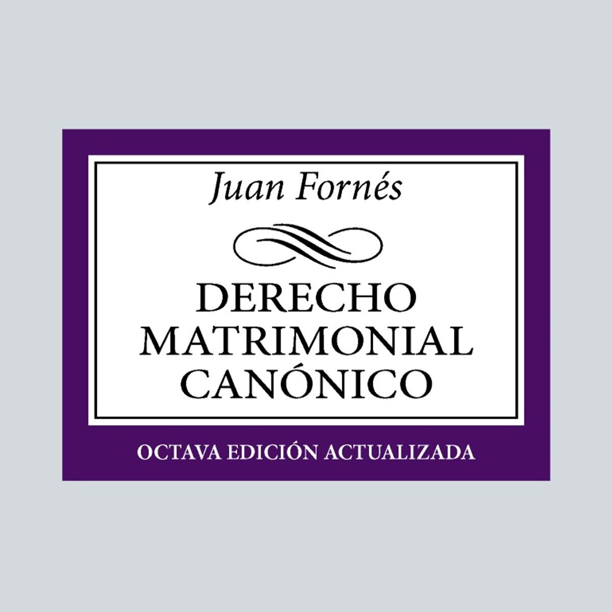 Derecho matrimonial canónico 1