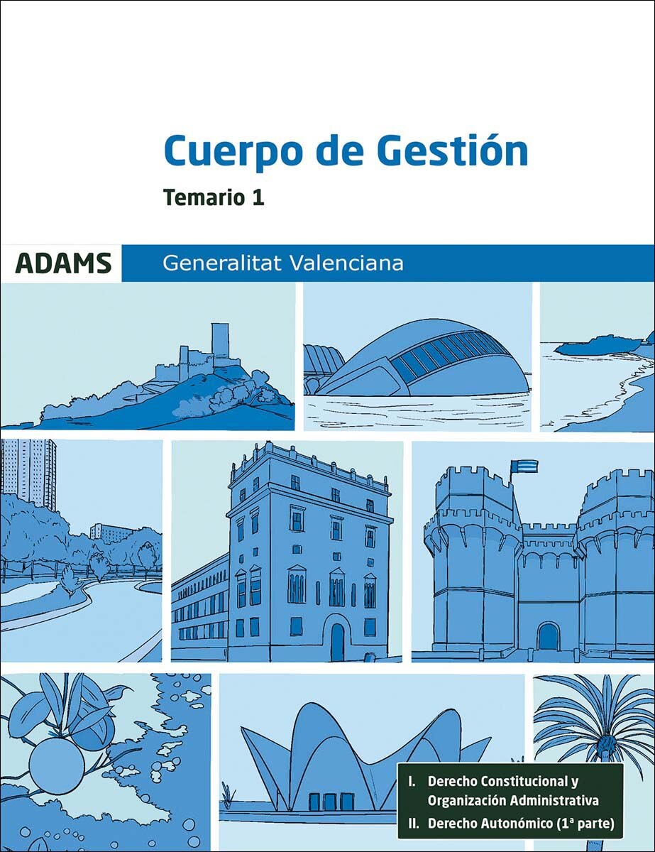 Temario 1 Cuerpo de Gestión de la Generalitat Valenciana (Capa mole) 1
