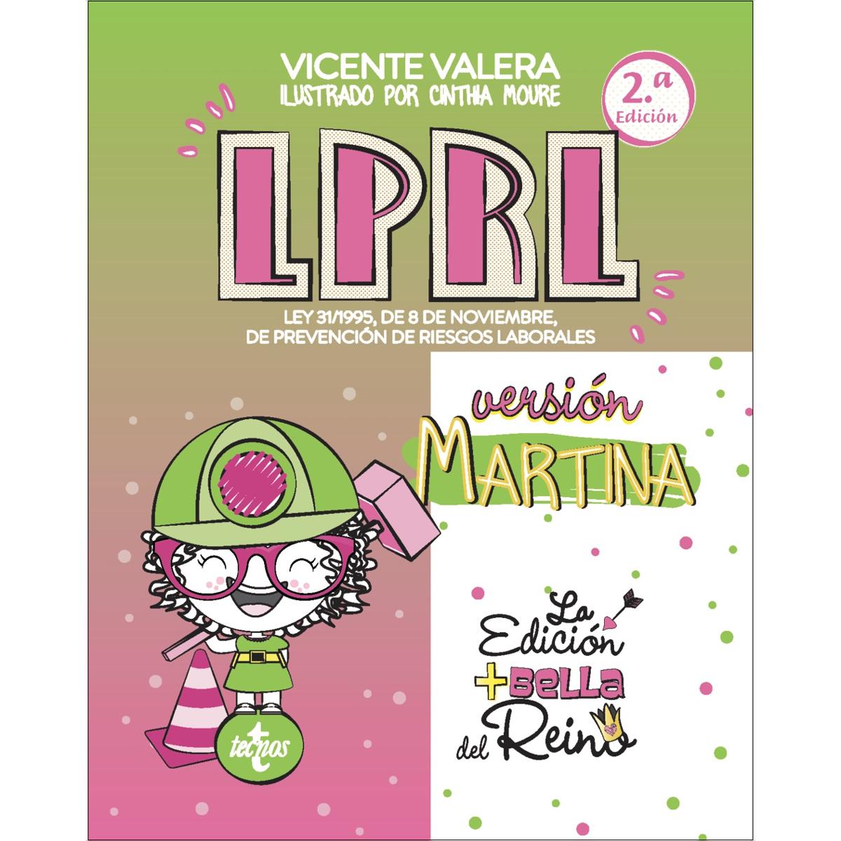 Imagem 0 de LPRL Versión Martina: Ley 31/1995, de 8 de noviembre, de Prevención de Riesgos Laborales