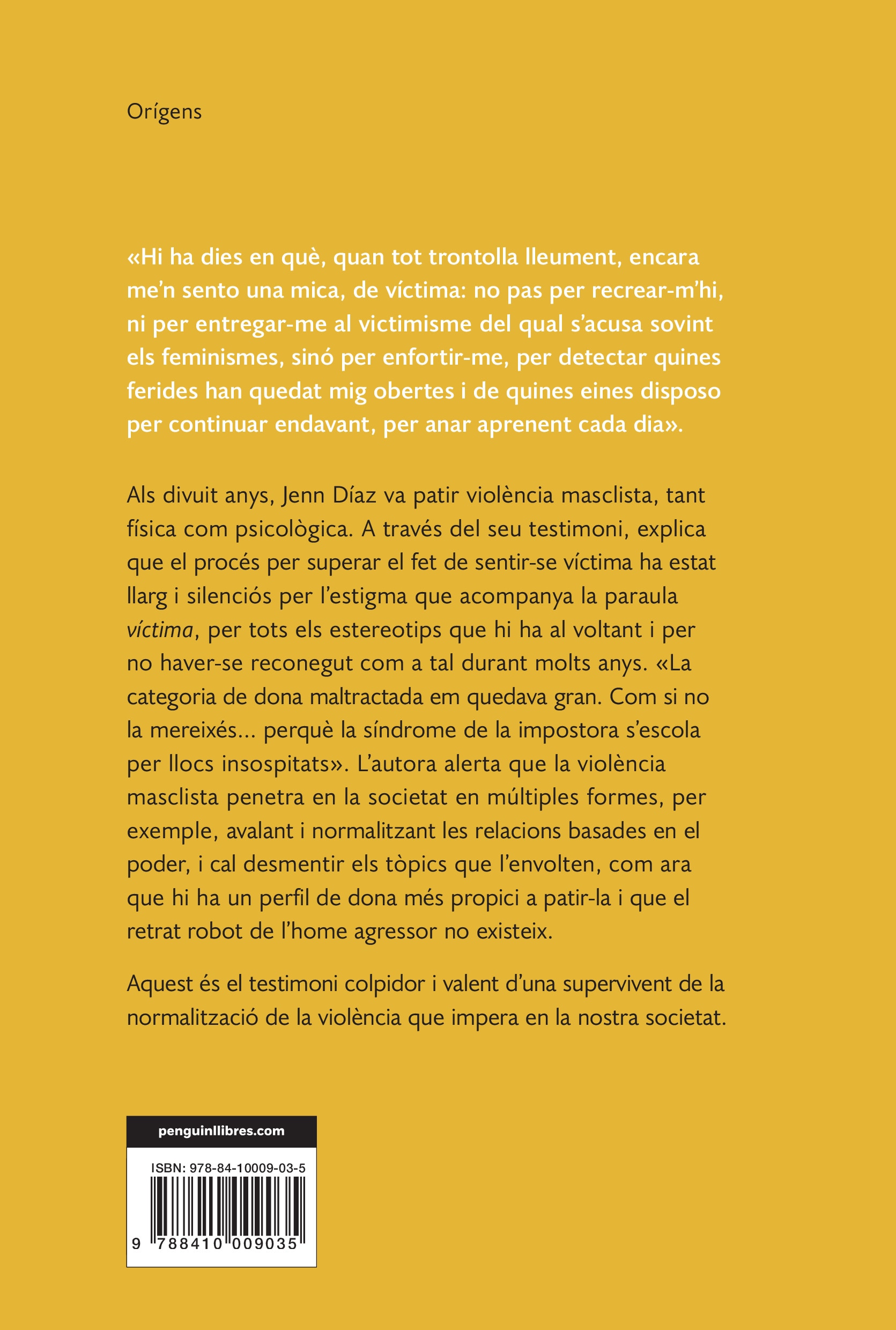 Violència en tres actes: De víctima a supervivent (Capa mole) 2