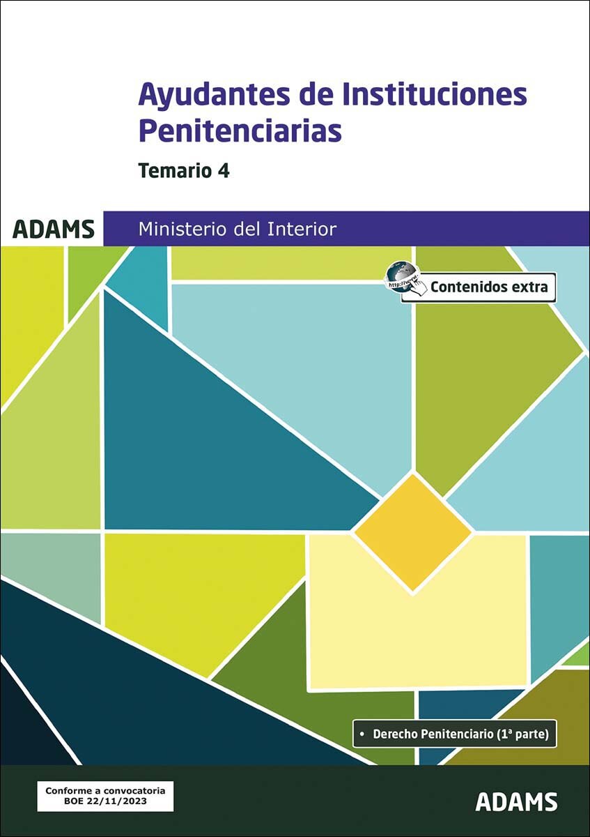 Temario 4 Ayudantes Instituciones Penitenciarias (Capa mole) 1