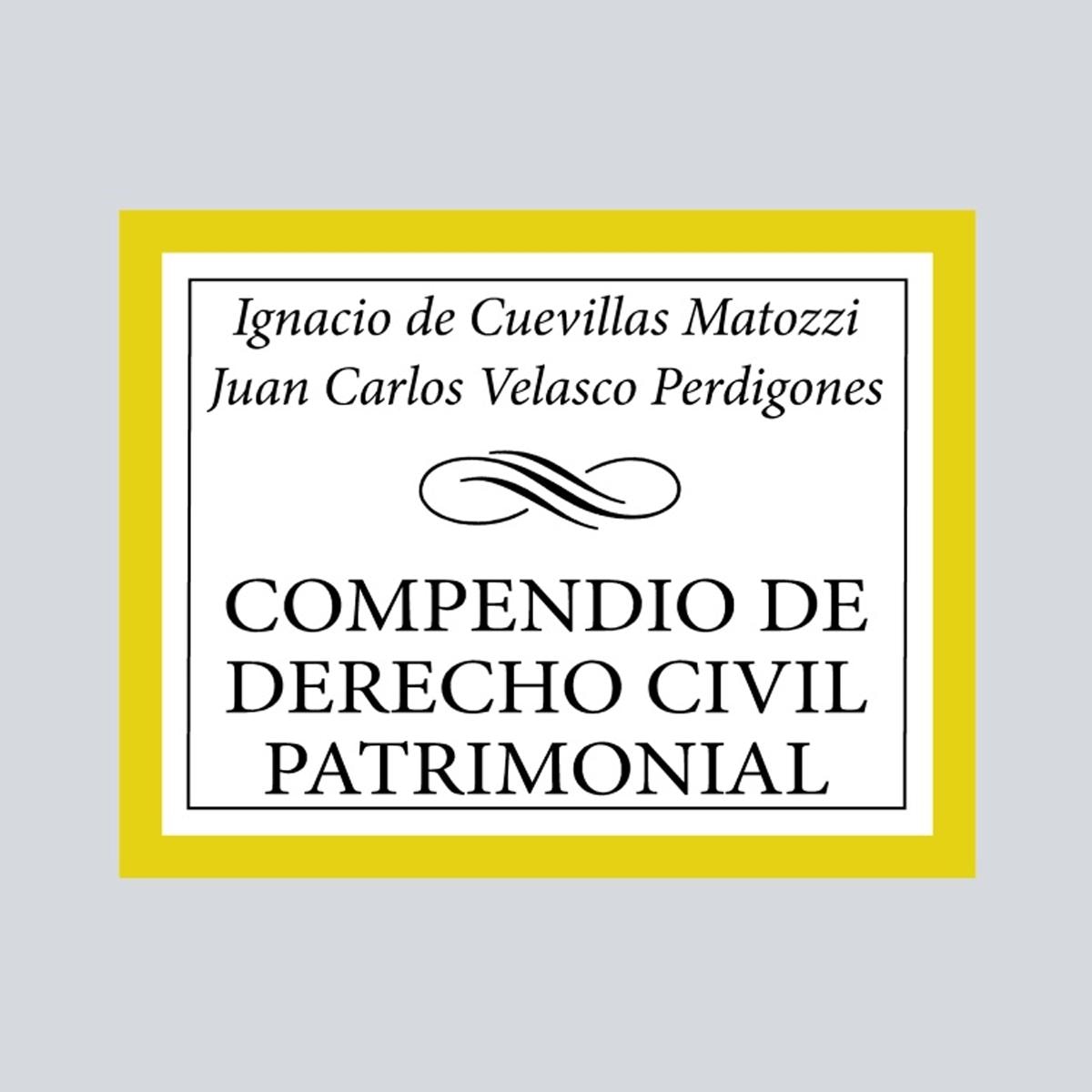 Compendio de Derecho Civil patrimonial 1