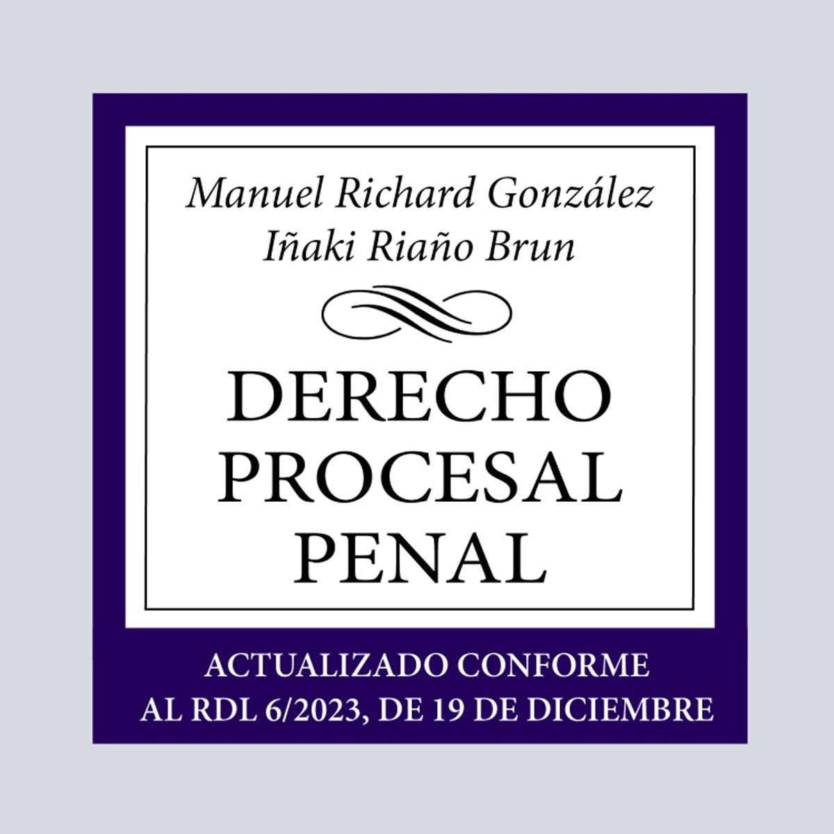 Imagem 0 de Derecho procesal penal