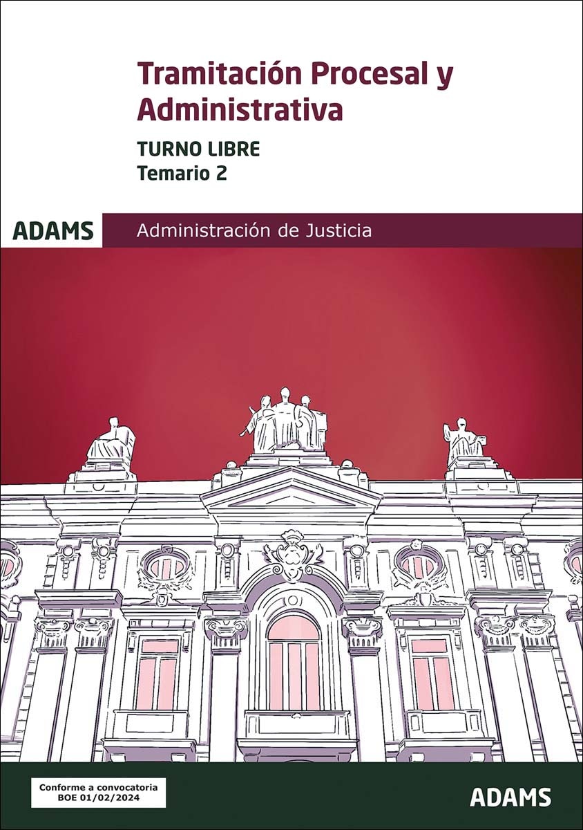 Temario 2 Tramitación Procesal y Administrativa, turno libre (Capa mole) 1