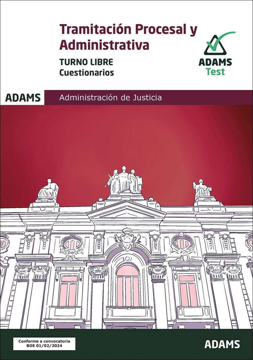 Cuestionarios Tramitación Procesal y Administrativa, turno libre (Capa mole) 1