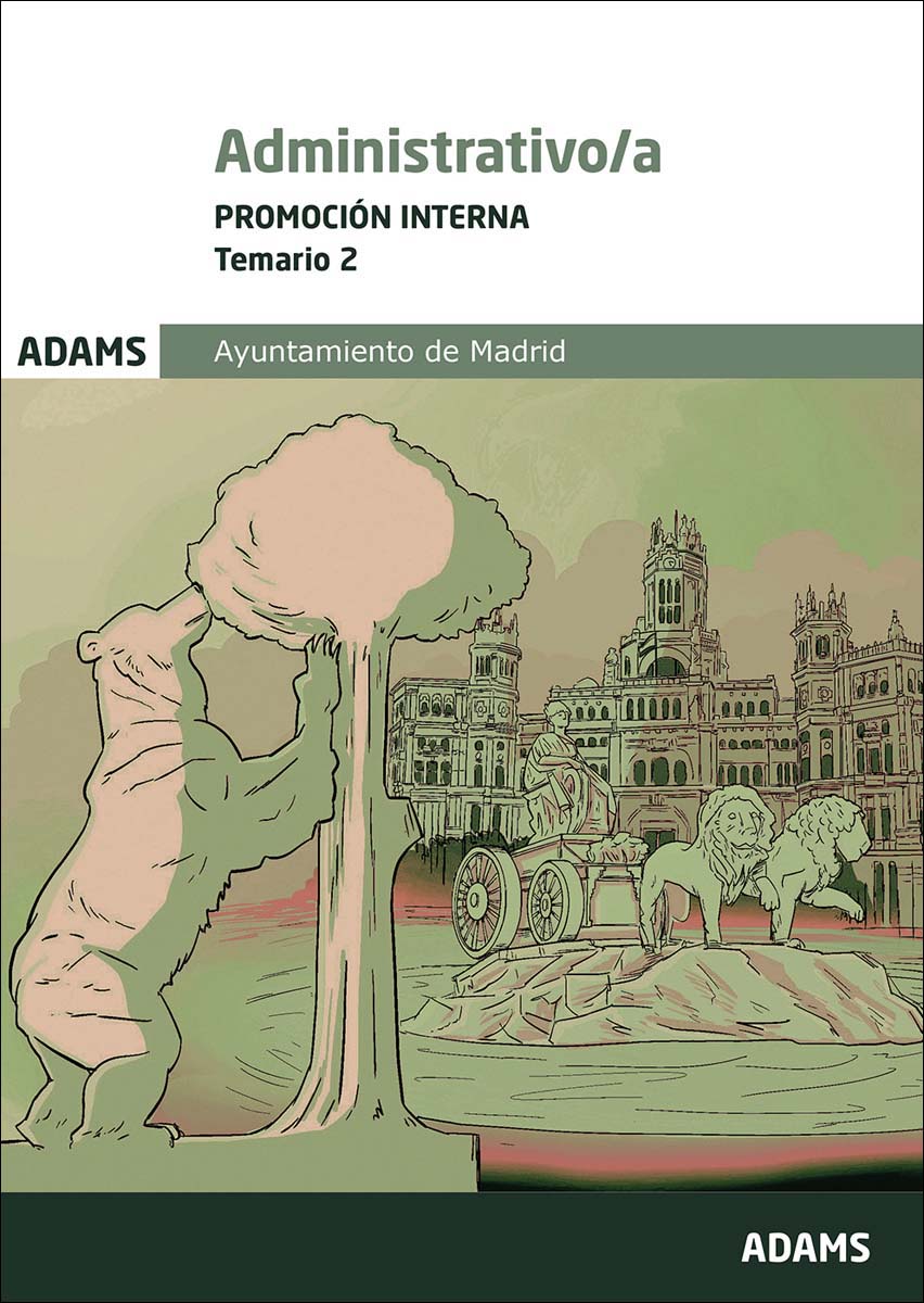 Temario 2 Administrativos Ayuntamiento de Madrid, promoción interna (Capa mole) 1