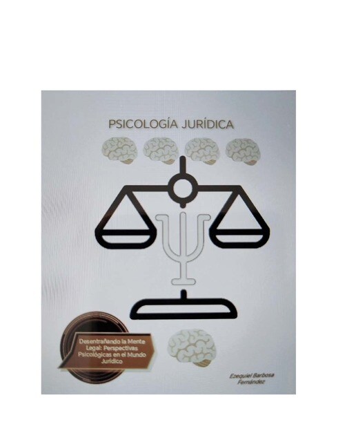 Psicología: Jurídica (Capa dura) 1