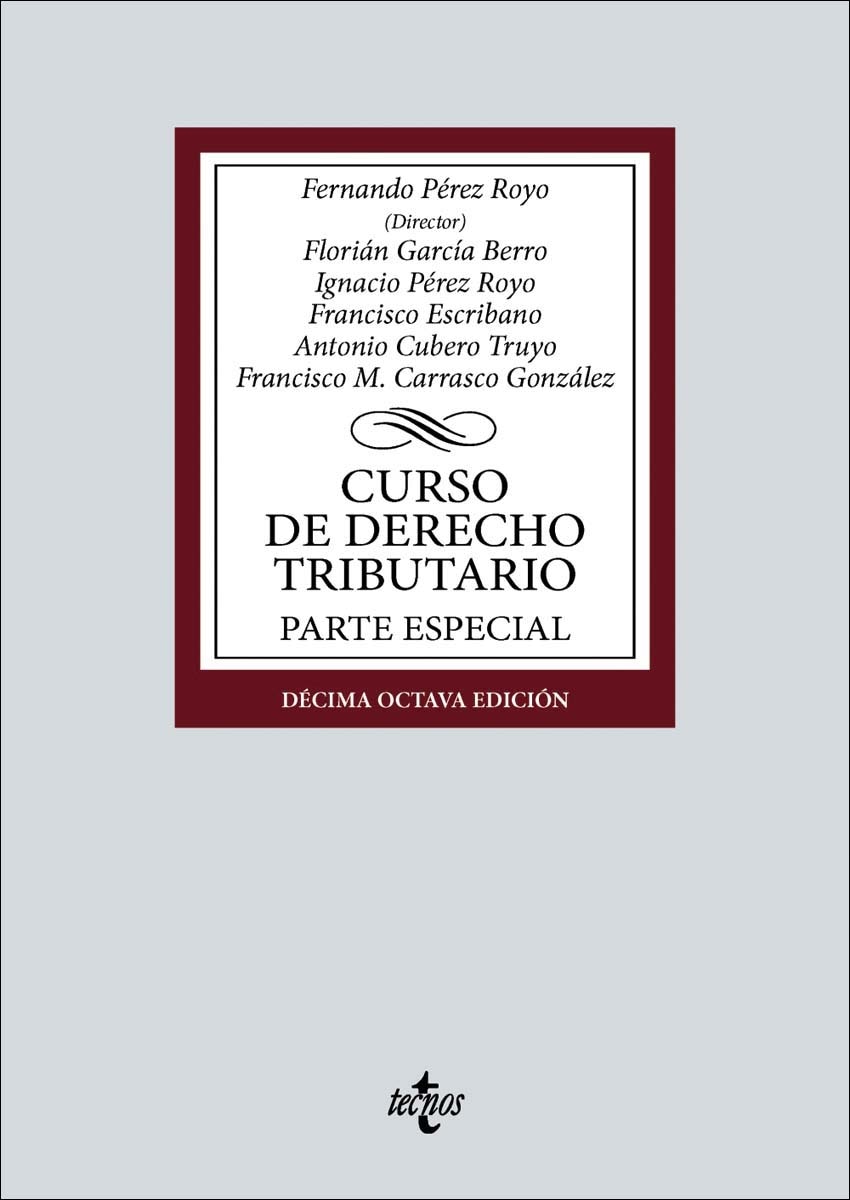 Curso de Derecho Tributario: Parte Especial 1