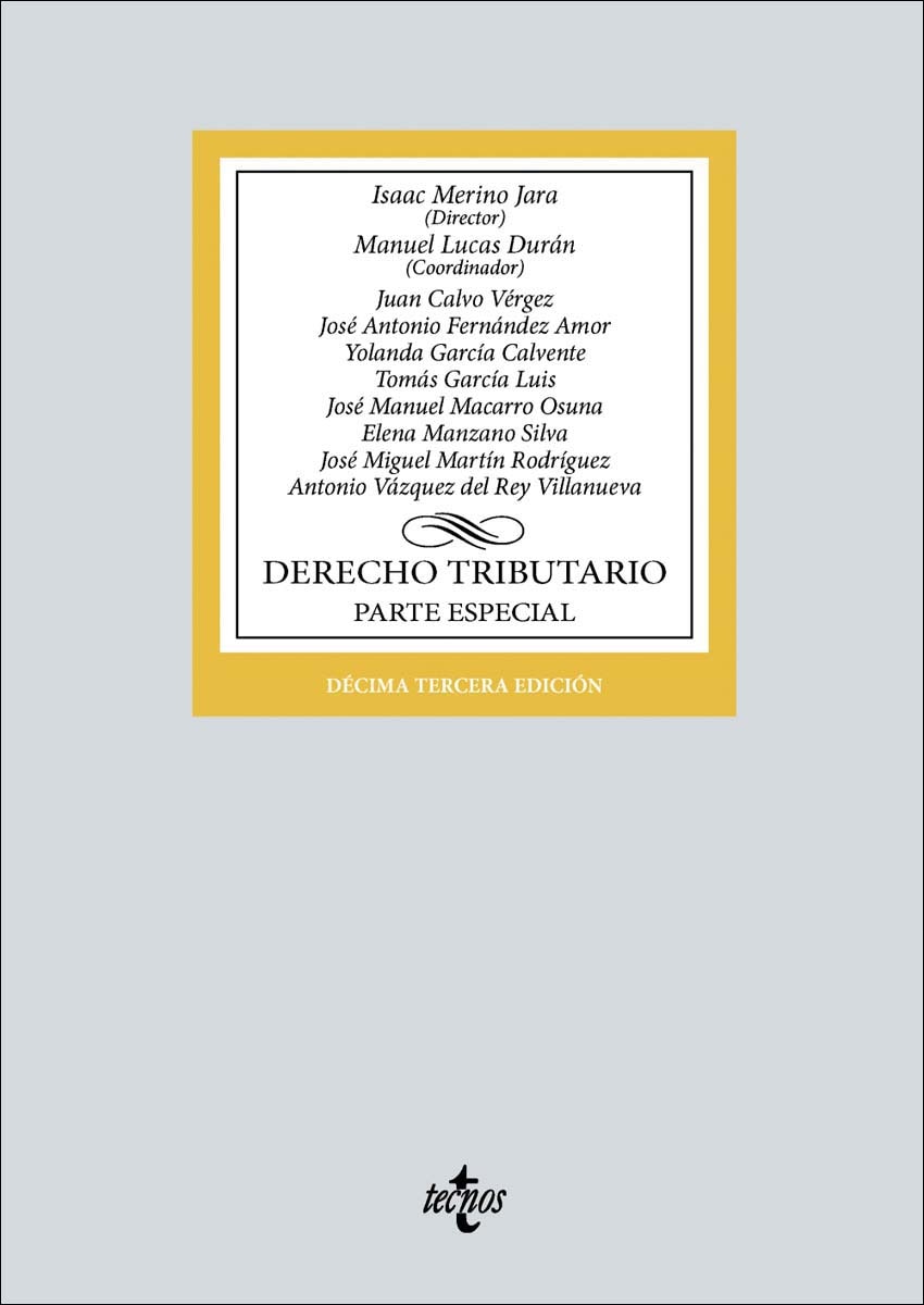 Derecho tributario: Parte especial
