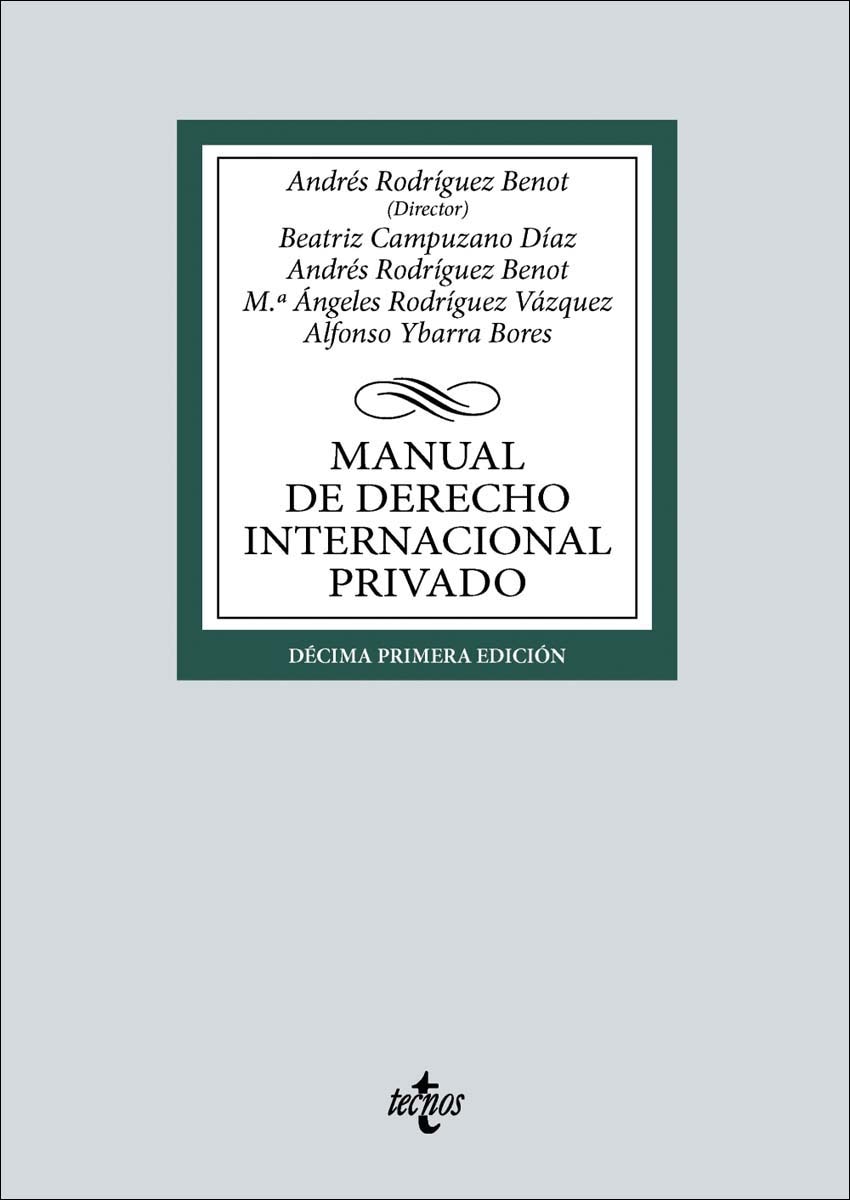 Manual de Derecho Internacional privado 1