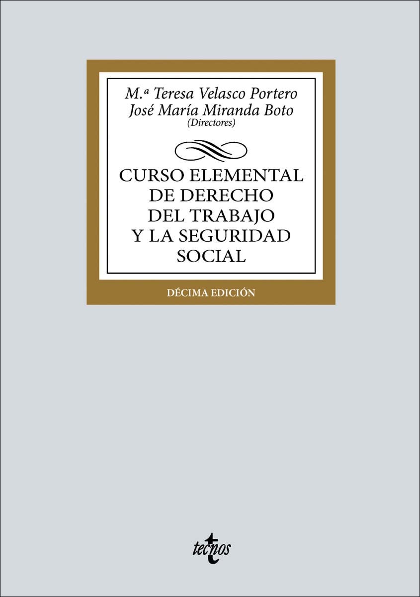 Imagem 0 de Curso elemental de Derecho del Trabajo y la Seguridad Social