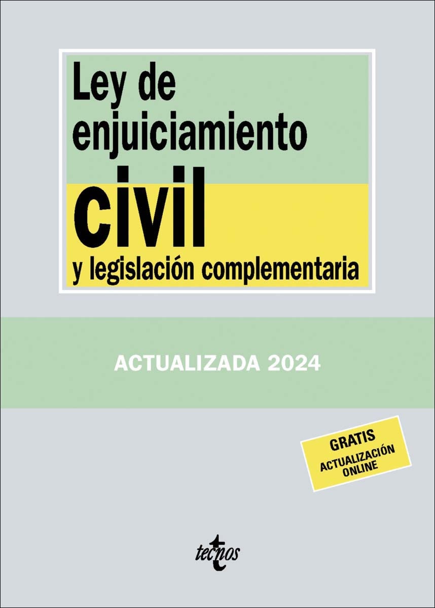 Ley de Enjuiciamiento Civil y legislación complementaria (Capa mole) 1