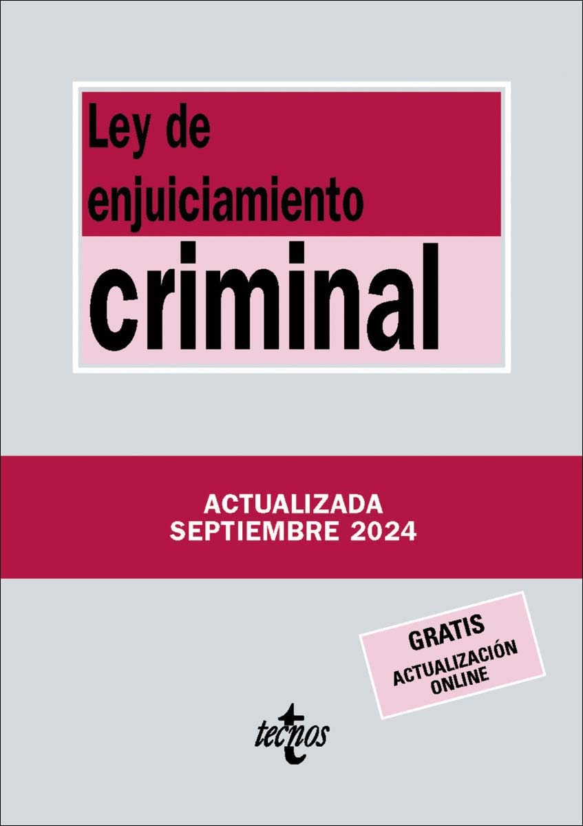 Ley de Enjuiciamiento Criminal (Capa mole) 1