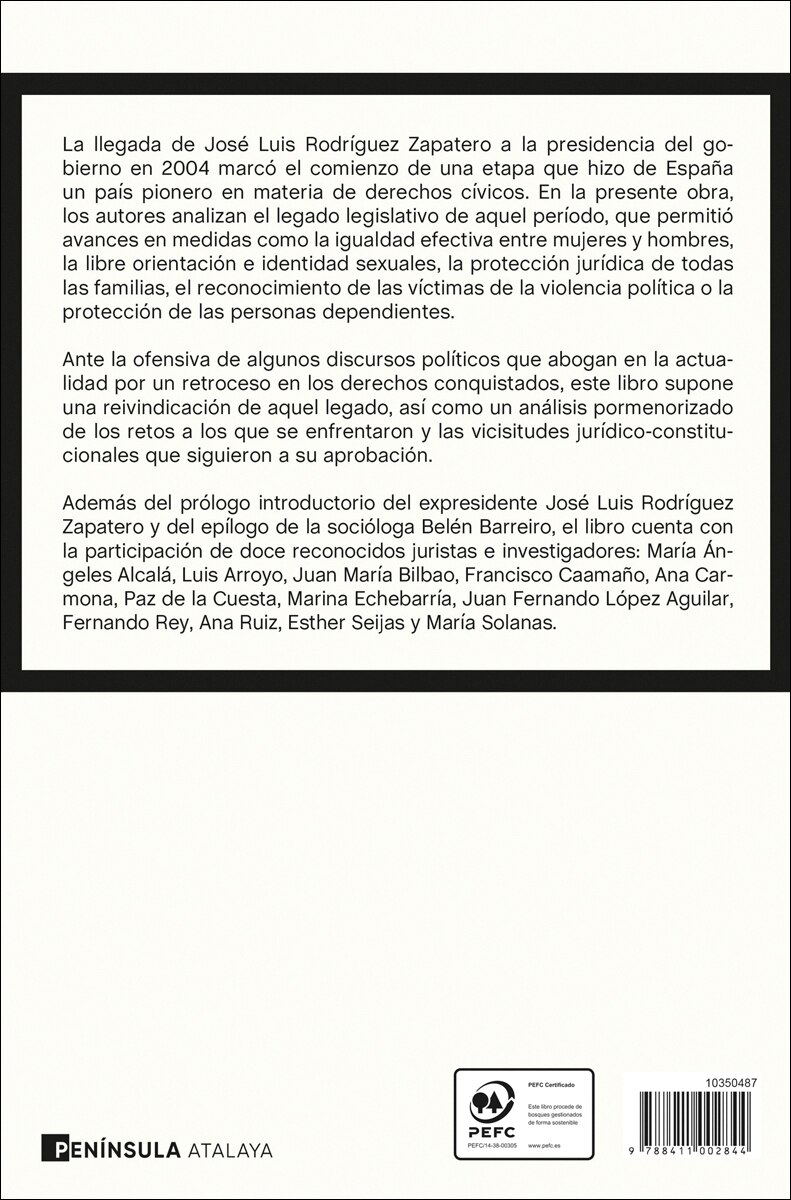 La democracia y sus derechos: La legislatura que cambió España (Capa mole com abas) 2