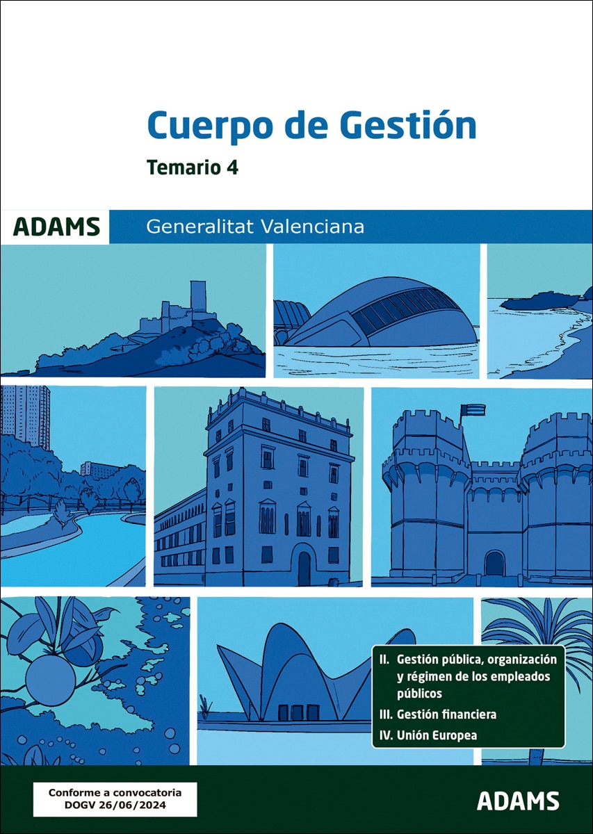 Temario 4 Cuerpo de Gestión de la Generalitat Valenciana (Capa mole) 1