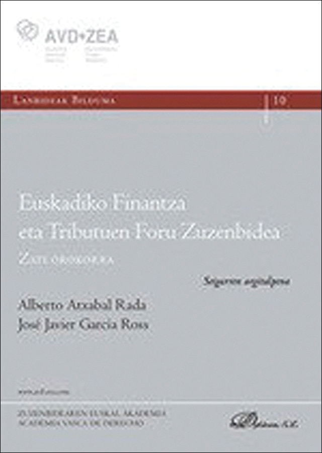 Euskadiko Finantza eta Tributuen Foru Zuzenbidea: Zati orokorra 1