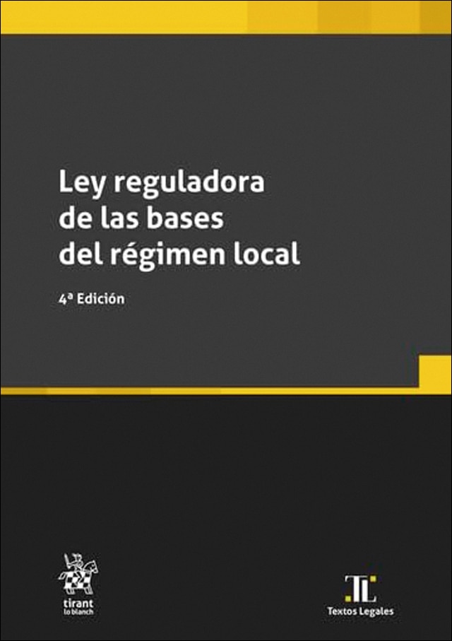Imagem 0 de Ley reguladora de las bases del régimen local 4ª Edición (Capa mole)