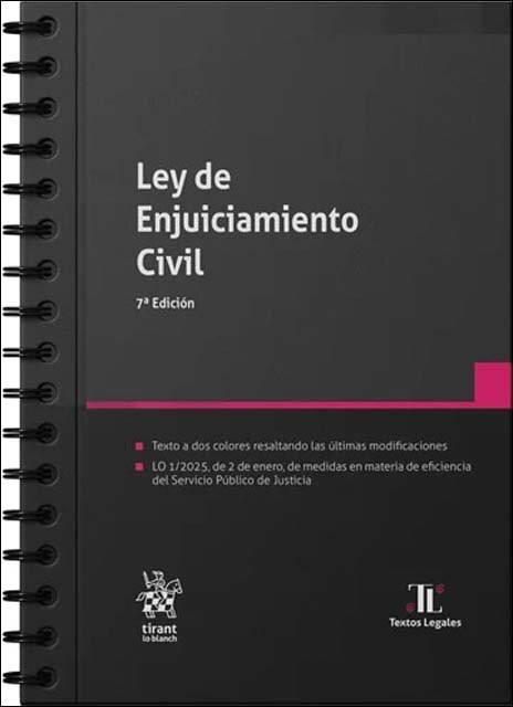 Imagem 0 de Ley de Enjuiciamiento Civil 7ª Edición (Capa mole)