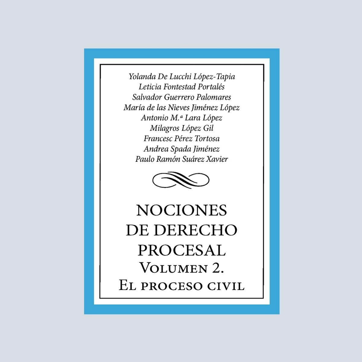 Imagem 0 de Nociones de Derecho Procesal: Volumen 2. El proceso civil