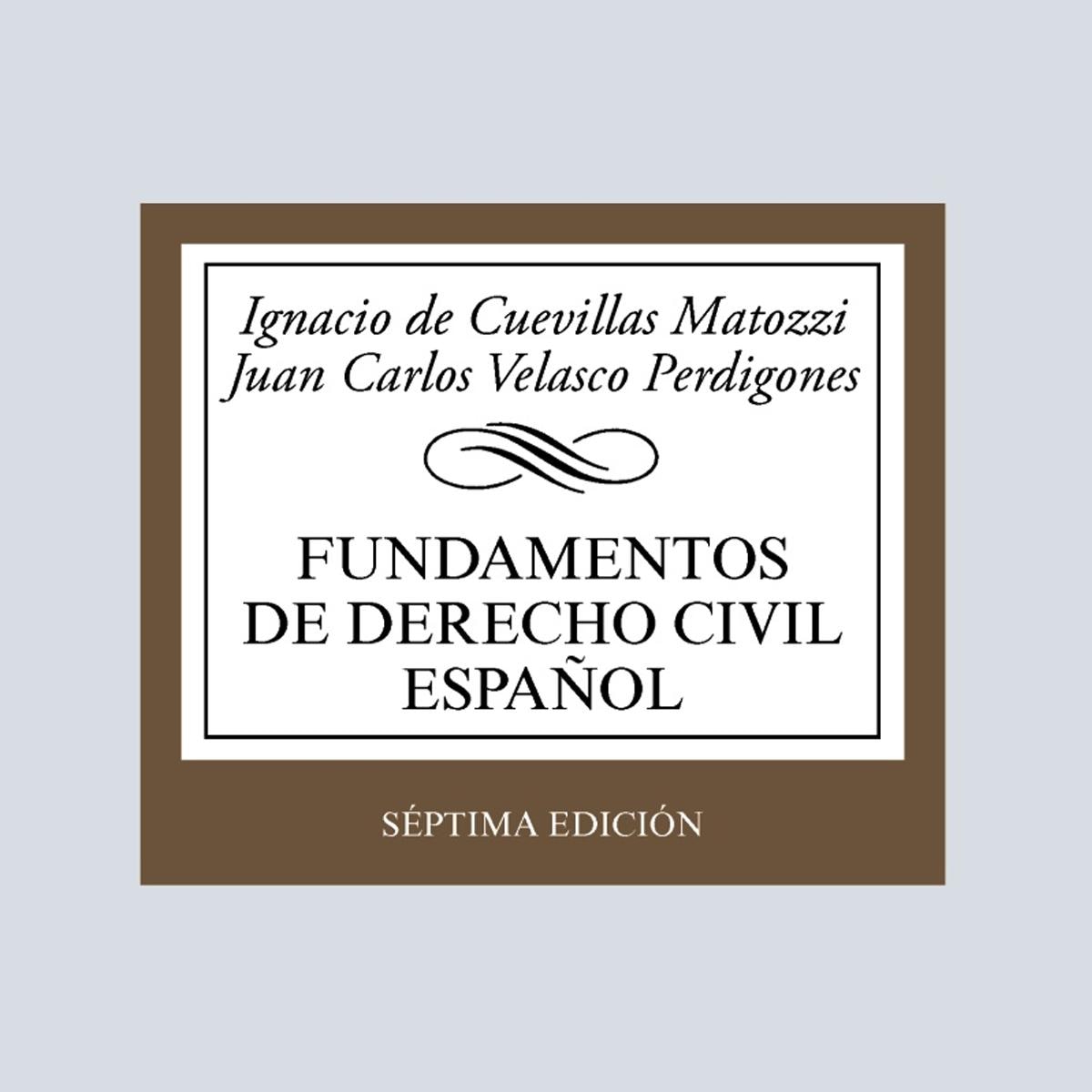 Imagem 0 de Fundamentos de Derecho Civil español