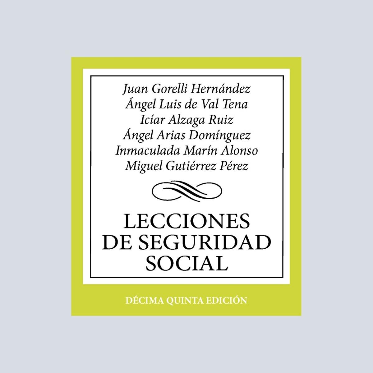Lecciones de Seguridad Social 1