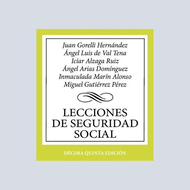 Imagen 0 de Lecciones de Seguridad Social