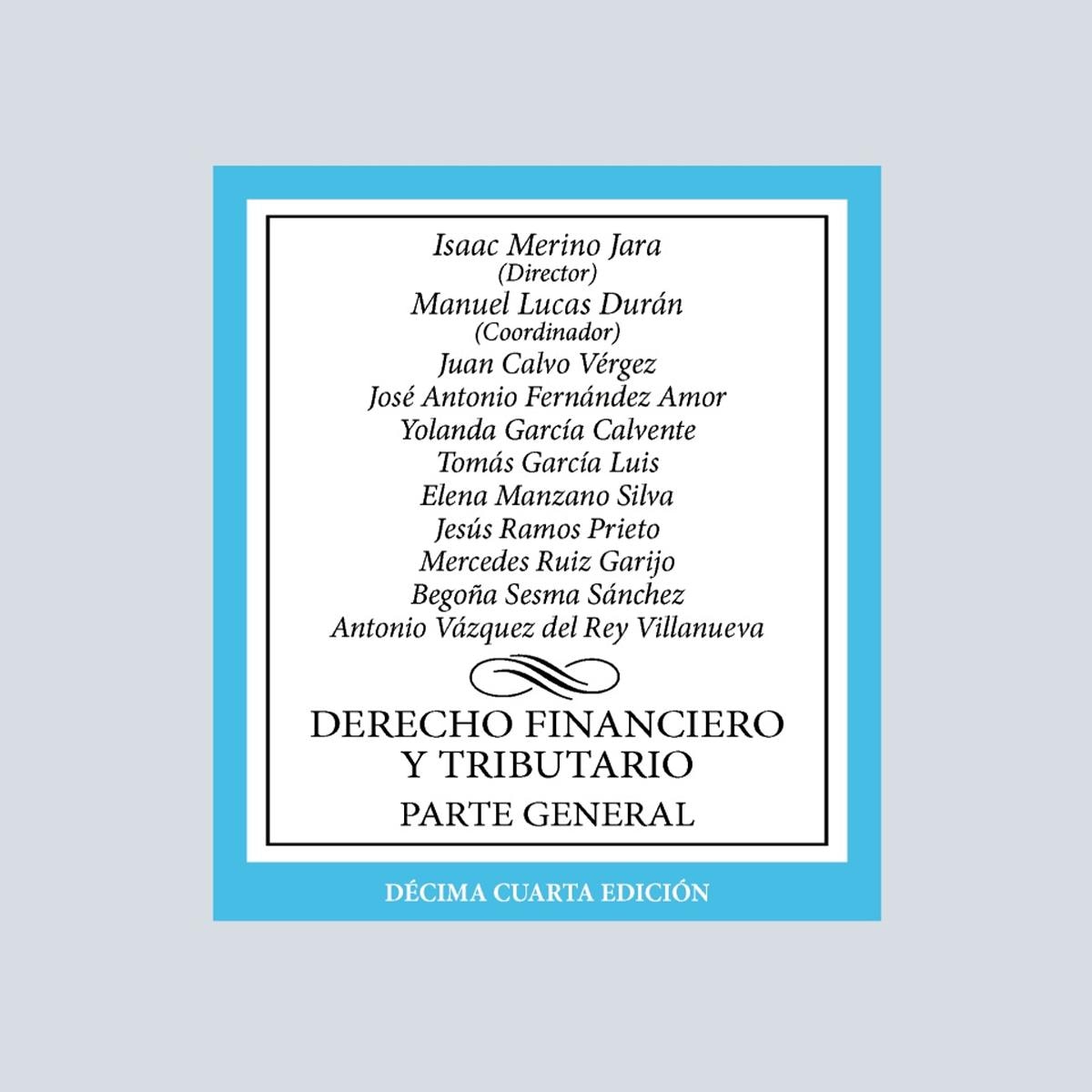 Derecho financiero y tributario: Parte general 1