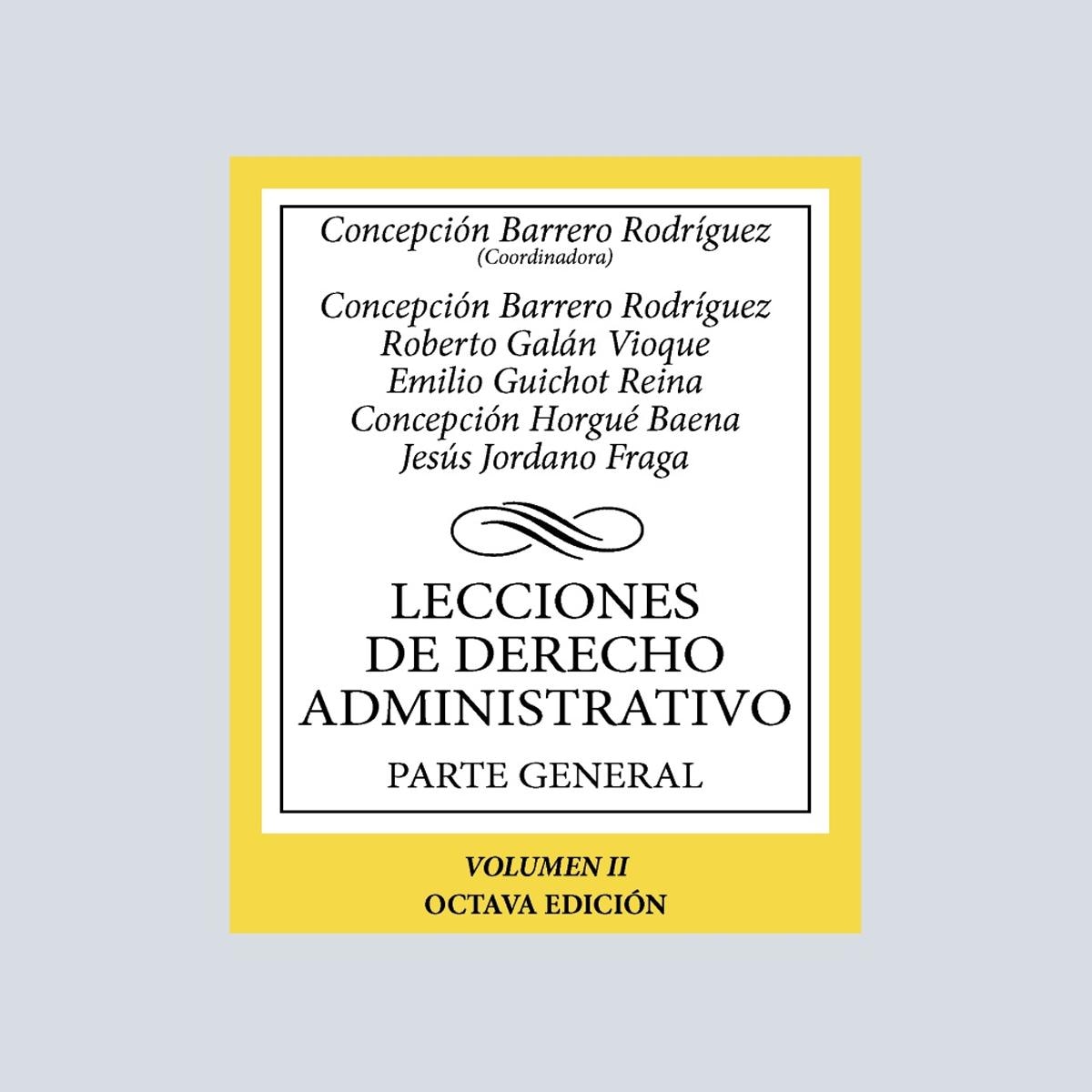 Imagem 0 de Lecciones de Derecho Administrativo: Parte general. Volumen II