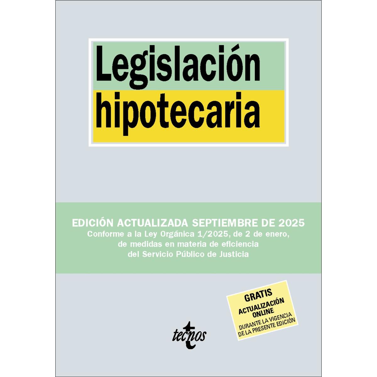Imagem 0 de Legislación hipotecaria