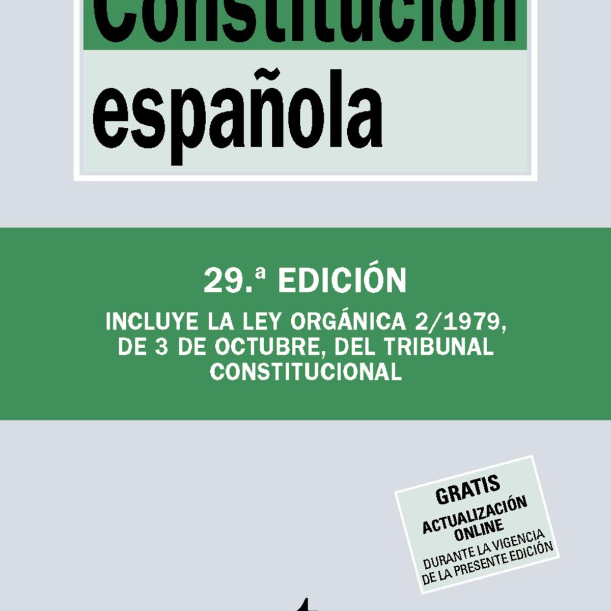 Constitución Española (Capa mole) 1