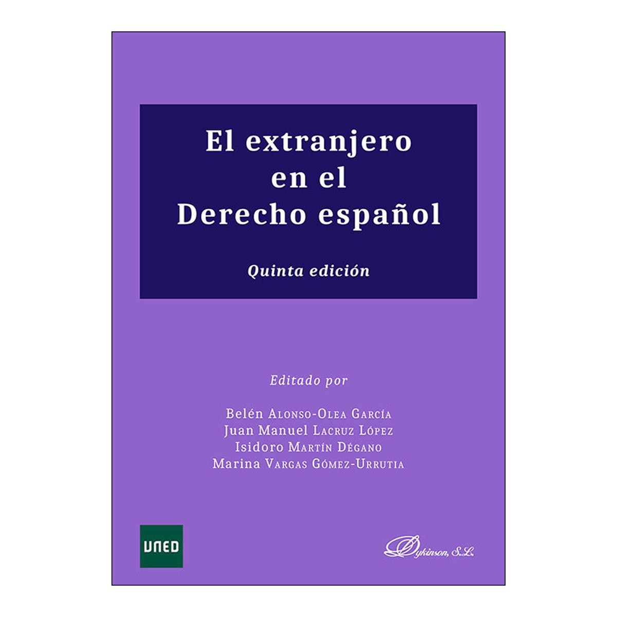 El extranjero en el Derecho español 1