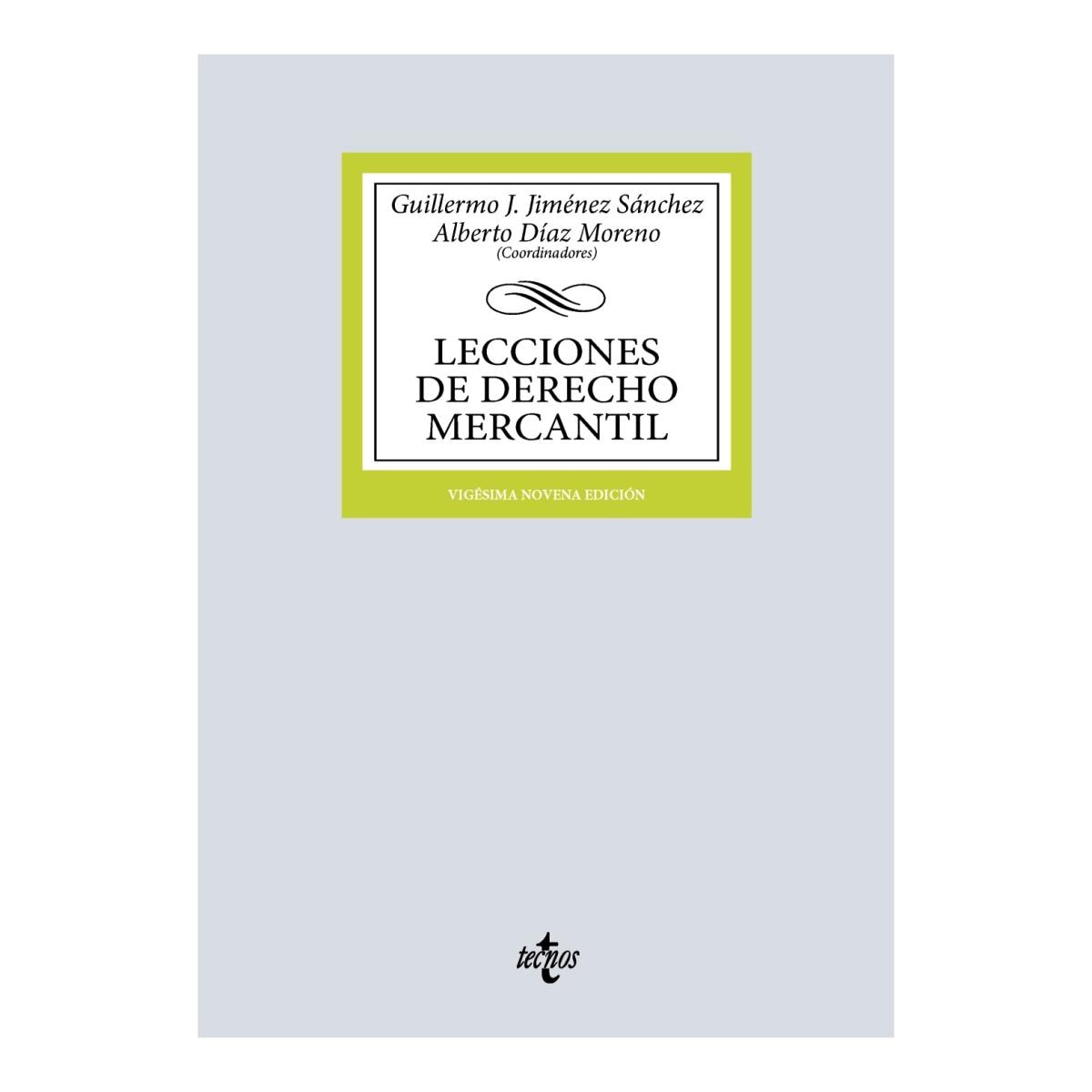 Imagem 0 de LECCIONES DE DERECHO MERCANTIL  (Capa Mole)