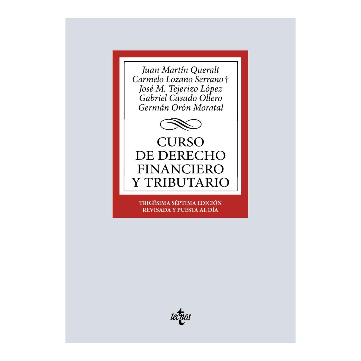 Imagem 0 de CURSO DE DERECHO FINANCIERO Y TRIBUTARIO  (Capa Mole)