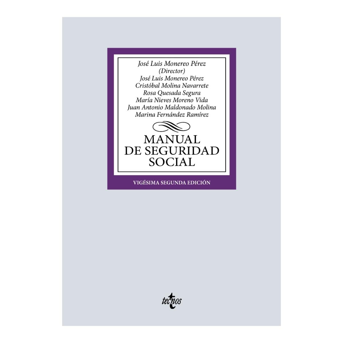 Imagem 0 de MANUAL DE SEGURIDAD SOCIAL  (Capa Mole)