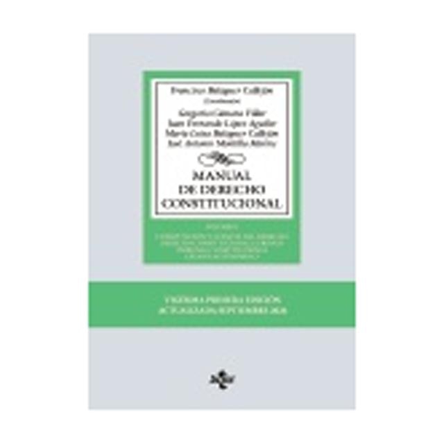 MANUAL DE DERECHO CONSTITUCIONAL  (Capa Mole) 2