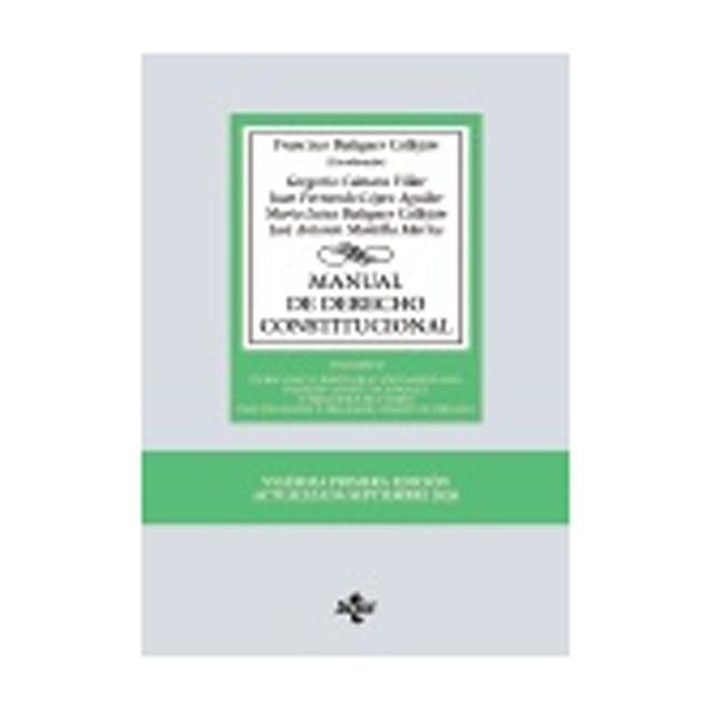 MANUAL DE DERECHO CONSTITUCIONAL  (Capa Mole) 2