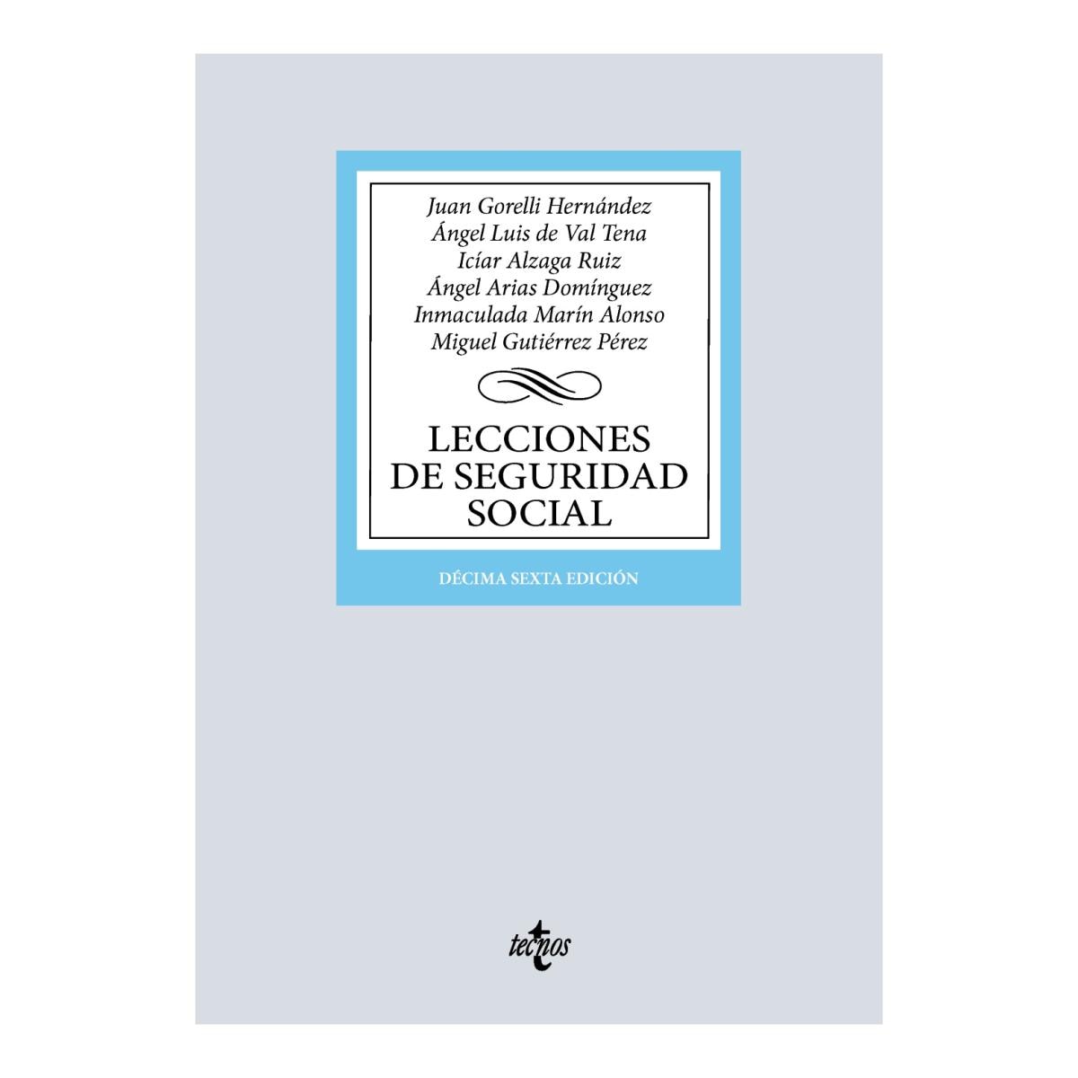 Imagem 0 de LECCIONES DE SEGURIDAD SOCIAL  (Capa Mole)