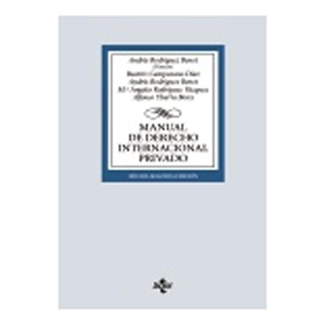 MANUAL DE DERECHO INTERNACIONAL PRIVADO  (Capa Mole) 2