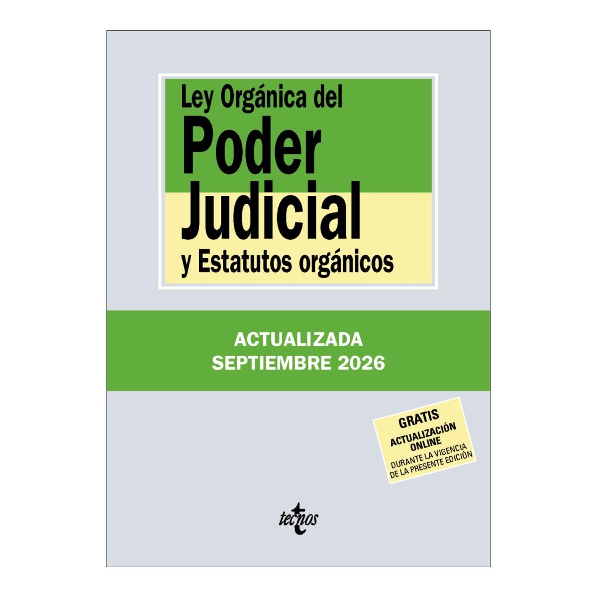 Imagem 0 de LEY ORGÁNICA DEL PODER JUDICIAL  (Capa Mole)