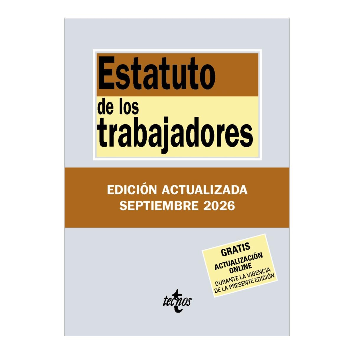 Imagen 0 de ESTATUTO DE LOS TRABAJADORES (Tapa blanda)