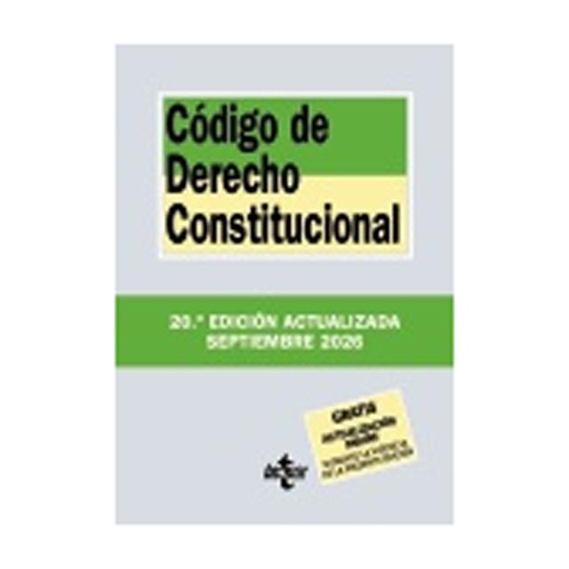 CÓDIGO DE DERECHO CONSTITUCIONAL  (Tapa blanda) 2