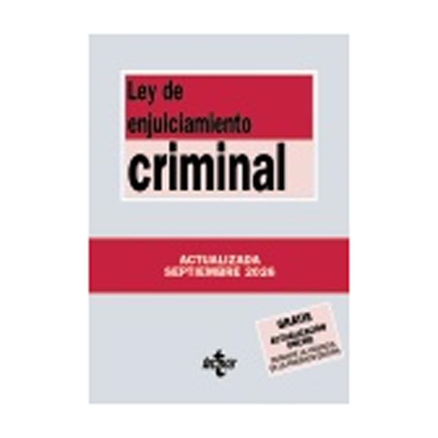 LEY DE ENJUICIAMIENTO CRIMINAL  (Tapa blanda) 2